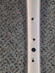 Nos Vintage Araya AP-21 24X1.5 Single Wall 36 Hole Silver Mid Old School Bmx. Fixed Price $56.00.