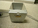 Three Vintage Locker Pool Gym Wire Metal Basket-the Washburn Company Like Lyon. Fixed Price $56.00.