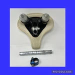 Vtg Persons Huffy 60S Usa P-1000-57B Bicycle Saddle Seat White Spring Cushion. Fixed Price $38.97.