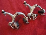Vintage Suntour Cyclone Road Side-pull Brake Calipers For Recessed Mount. Fixed Price $54.75.