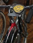 Stewart Warner All Metal Speedometer For 26" Bicycle Usa Factory Blem. Fixed Price $75.00.