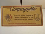 1984 Campagnolo Usa La Olympic Dealer Window / Door Sticker. Fixed Price $25.00.