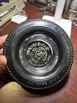 Dunlop Gold Seal 78 Tire Advertising Ashtray. Fixed Price $29.99.