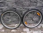 26 Inch Wheel Set Mavic 238 Shimano Deore Lx FH-M565 HB-M563 Sp Hg Wtb Ritchey. Fixed Price $190.00.
