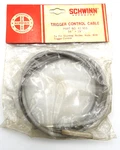 Vintage Schwinn Trigger Control Ribbed Grey Cable For 3 Speed Sturmey Archer. Fixed Price $35.99.