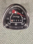 Nos Vintage Huret Black Dial Motorbike Bicycle Speedometer. Fixed Price $84.99.