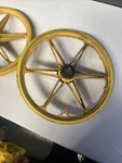 Vintage Acs Wheel Set Front Rear Old School Bmx Haro Gt Torker Skyway Hutch. Fixed Price $125.00.