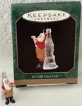 Hallmark Keepsake 1997 Ice-cold Coca-cola Miniature Christmas Ornament. Fixed Price $10.95.