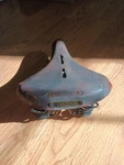 Rare Brooks B66L Leather Saddle 1952 Raleigh Sports. Fixed Price $74.99.
