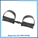 Universal Pack (2) Bike Pedal With Strap 1/2" Spindle Cycle Part 12.7MM. Fixed Price $18.90.