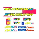 Auburn 1992 CR-20RX Decal Set For Black Frame Old School Bmx. Fixed Price $58.03.