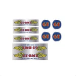 Gt Bmx 4130 Decal Set - Chrome Large Down Tube. Fixed Price $44.95.