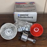 Vtg Union Frondenberg Germany Bicycle Generator Lighting Set - Unused. Fixed Price $24.99.