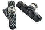 Carbon Cartridge & Black Rubber Brake Shoes For Campagnolo Record Chorus Centaur. Fixed Price $11.99.