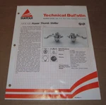 Suntour Technical Bulletin Number 3, LD-2800 Micro Lite Power Thumb Shifter. Fixed Price $24.99.