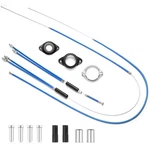 Bmx Bike Gyro Brake Cables Kit - 1 Set Front + Rear (upper Lower) With Spin.... Fixed Price $25.40.