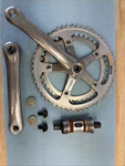 Shimano RX100 FC-A550 Road Double Crank Set 52/42T W/ Bottom Bracket 175MM. Fixed Price $43.00.