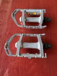 Sakae Japan SP-155 Pedals Retro Vintage Cycling W/ Mks Toe Clips Straps. Fixed Price $65.00.