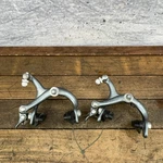Vintage Dia-compe Alpha 5000 Caliper Brakes Set Silver Ax Road Bike Side Pull. Fixed Price $32.99.