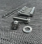 Lsx Titanium Exhaust Header Bolts W/washers Complete Set, New, Kxk Usa. Fixed Price $84.95.
