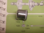 Vintage 70'S-80'S Nos- Campagnolo #1301 Qr Lever Cap For Tipo Hubs. Fixed Price $19.99.