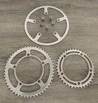 Nervar Chain Rings And Guard (3) 52-40 Tooth 128 Bcd 6, 7, Or Speed Bolts. Fixed Price $38.00.