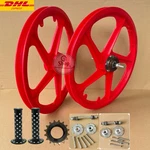 Bmx Bicycle 20" Pvc Sport Rim Set + Hub 16T Freewheel - Multicolor. Fixed Price $76.80.