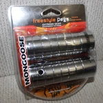 New Sealed 2003 Mongoose Freestyle Bicycle Bike Foot Pegs 26T Made In Taiwan Bmx. Fixed Price $28.43.