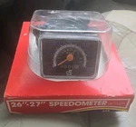 New Box Products (dorcy) Co. Vintage 26"-27" Bicycle Speedometer 615. Fixed Price $33.00.