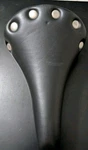 Velo Bicycle Saddle Black Retro Style Seat W/ Rivets Road Cruiser. Fixed Price $15.00.