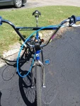 Auburn CR20RX Blue Frame With Rear Black Work-links. Fixed Price $4050.00.