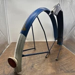 1972 Raleigh Sports Heron Nottingham England Bicycle Fender Set 26 Inch Blue. Fixed Price $79.98.