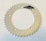 Nos Sugino Messenger Track Chainring 44T 130BCD - Silver. Fixed Price $99.99.