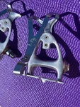 Campagnolo C-record 305/501 Pedals + Campy Clips 1980'S Road Removable Plate. Fixed Price $379.98.