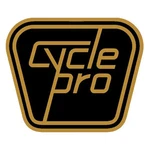 Cycle Pro - Head Badge Replacement Gold Decal. Fixed Price $12.60.