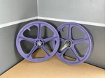 Vintage Wheels Sate Lite Mags Purple Old School Bmx 20 1980S Og Pair. Fixed Price $239.50.