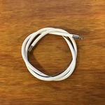 Sturmey Archer Twist Grip White Ribbed Cable For 3 Speed Bike Nos. Fixed Price $9.99.