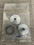 Specialites Ta Crank Caps Set Of (2) Steel New With Washers. Fixed Price $35.00.