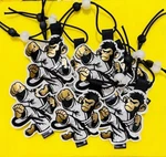Karate Monkey Hanging Reflector For Bicycles And Bags. Fixed Price $25.00.