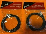 2 Nos Factory Packaging Cyclotech Universal Fit Bicycle Brake Cables Black. Fixed Price $6.99.