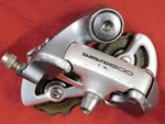 1996 Shimano 600 Ultegra Tri-color RD-6401 Silver Short Cage Rear Derailleur. Fixed Price $32.95.