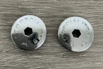 Specialites Ta Crank Caps Set Of (2) Steel. Fixed Price $28.00.