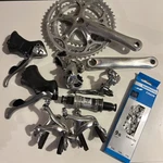 Shimano 105 /ultegra 9 Speed Groupset 5500. Fixed Price $239.00.