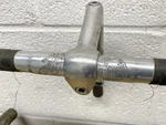 Vtg Philippe Atax Drop Handlebars + Sr Stem Weinmann Drilled Levers Cockpit. Fixed Price $50.00.