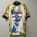 Nalini Cycling Jersey Men 6 Large Naturino Sapore Di Mare Short Sleeve 1/4 Zip. Fixed Price $15.87.