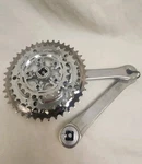 Shimano Stx FC-MC30 Hyperdrive-c Triple Crankset 175MM Square Taper Mtb Bike A82. Fixed Price $49.69.