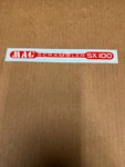 Schwinn Mag Scrambler SX100 Bicycle Orange White Frame Decal Set Bmx &. Fixed Price $18.00.