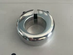 Bmx Old School 25.4 Round Chrome Seat Clamp Fits 1985 Mongoose Californian Kos. Fixed Price $50.00.