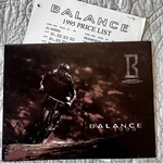 1995 Balance Mtb Bicycles Catalog W/ Price List Titanium Ttpro AL750 AL450. Fixed Price $27.99.