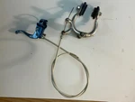 1985 Dia Compe 810 Rear Brake Calipers Silver Tech 3 121 Lever Blue Os Bmx. Fixed Price $89.95.
